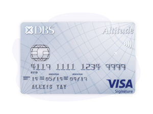 DBS Altitude Card Visa Signature Card